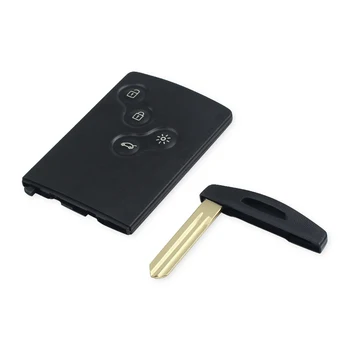 Chiave telecomando per Renault Megane 3 clio 4 Koleos Scenic laguna - KEYYOU Carta di Chiave Dell automobile Fob Borsette Per Renault Megane 3 clio 4 Koleos