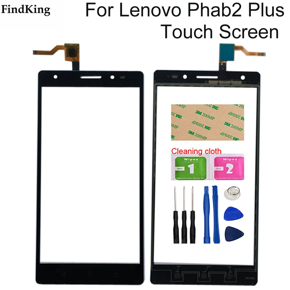 Сенсорный экран дигитайзер панель для Lenovo PHAB2 Plus PHAB 2 PB2-670N 670M сенсорный мобильный