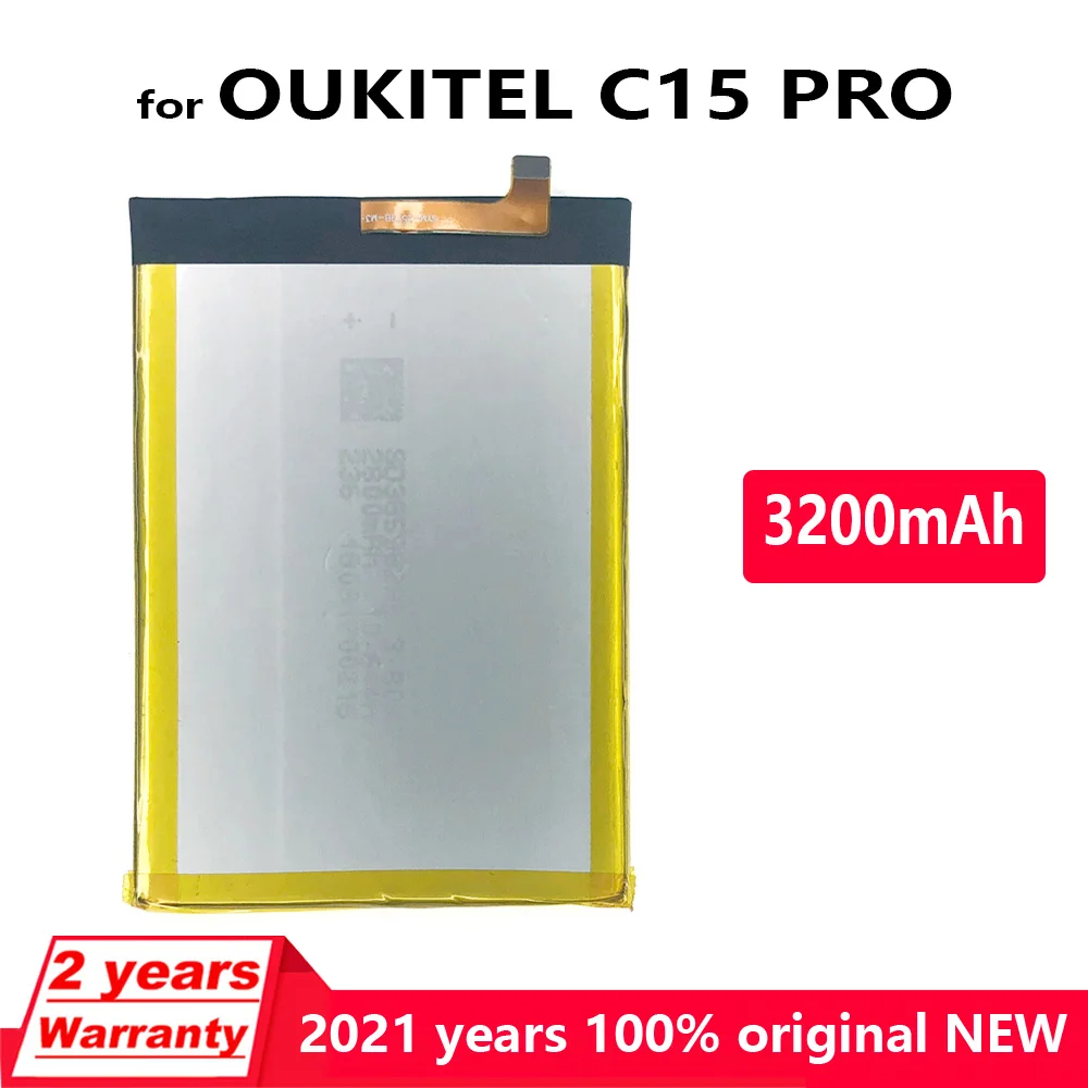 

New Original 3200mAh C15 Battery For OUKITEL C15 PRO Phone Battery High quality Genuine Batteries With Tracking Number