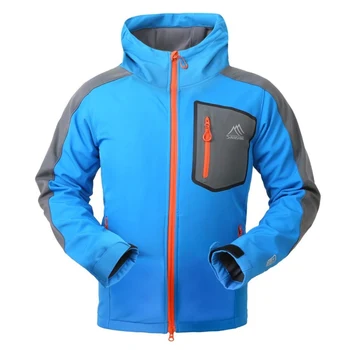 

softshell Jacket Men Waterproof Jacket Hiking Fleece Rain Coat Fishing Windbreaker Outdoor Camping Trekking Jacket