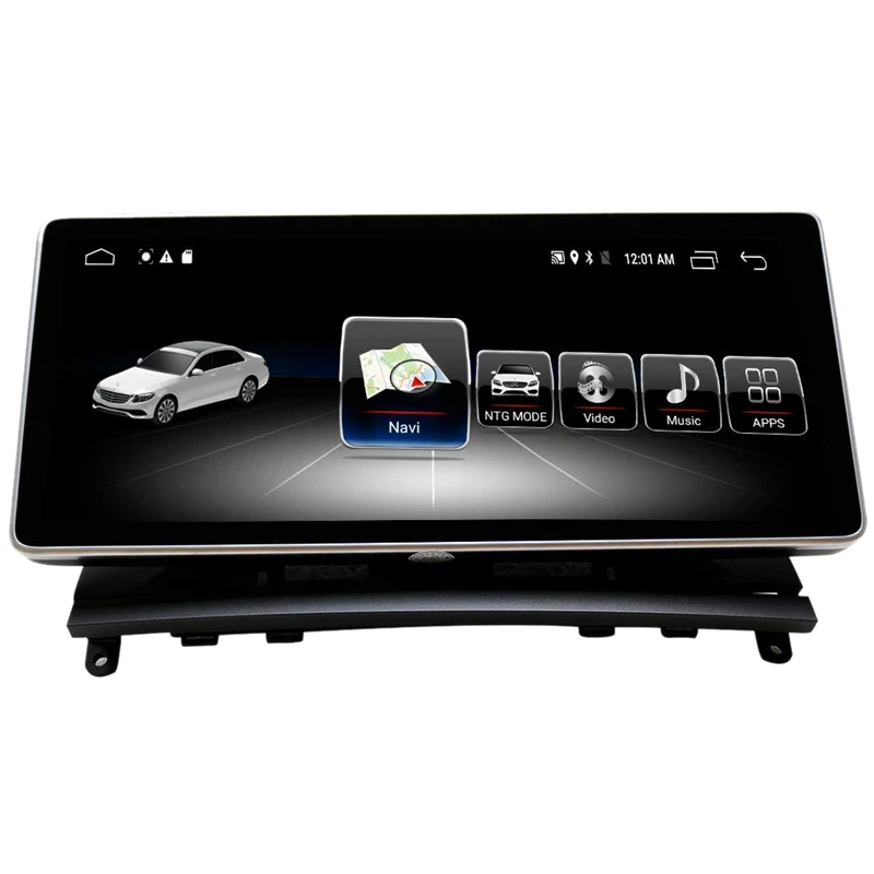 Best 10.25 inch Car Navigation Press Screen for Mercedes Benz CLK Class W204 S204 C207 A209 2008 To 2010 Blu Ray Screen GPS Car Navig