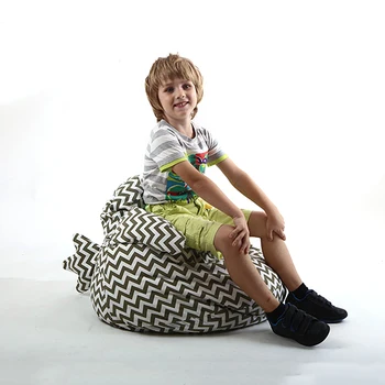 

Cartoon Chick Toys Storage Bean Bag Stuffed Children Kids Plush Toy Organizer Multi-Purpose Hot Stuff'n Sit Stuffable Large Capa