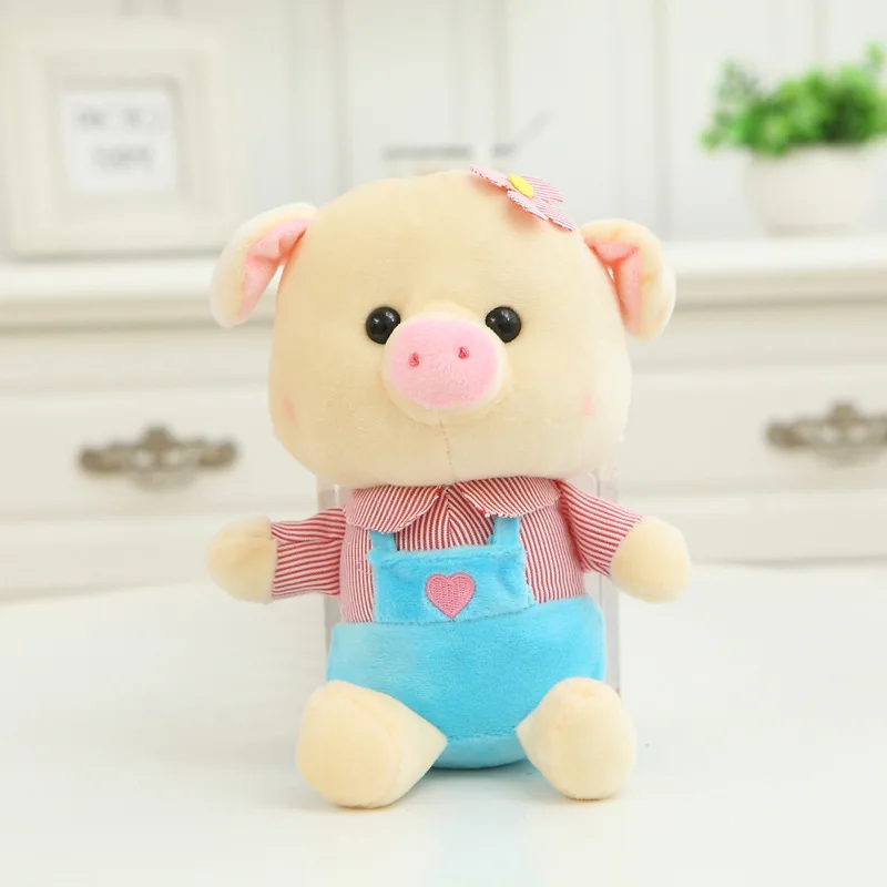 Creative Pink Pig Plush Toys for Children Chinese Zodiac Pig Doll Soft Fat Pig Pillow Cushion Kids Girls Birthday Gifts XC087