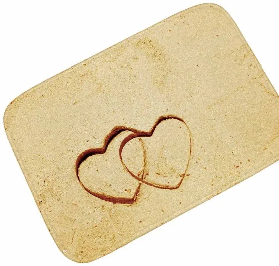 CAMMITVER любовь песок коврики под дверь комнатный половик спальня кухня ковер ковры