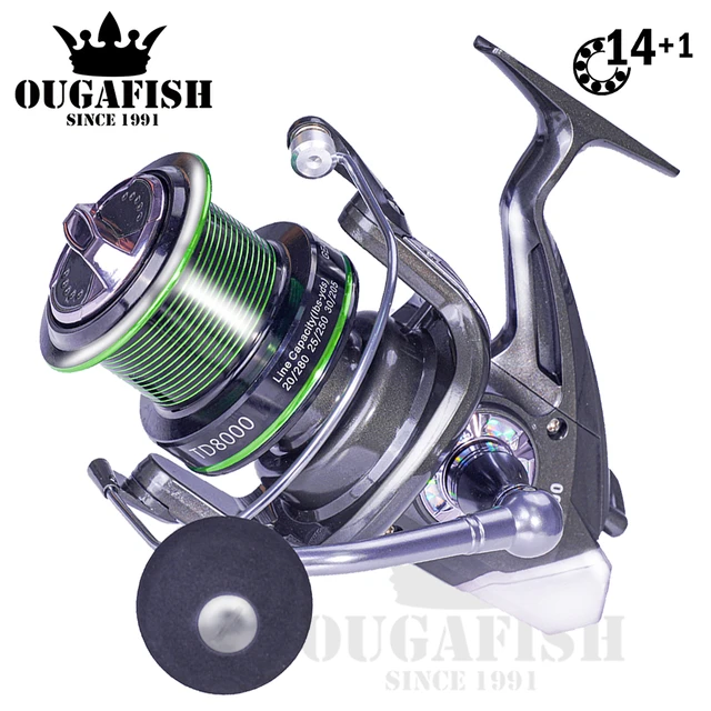 2021 Metal Spinning Reel Fishing Saltwate Fish 25KG Drag 12+1BB Moulinet  Peche En Mer Carp Carretilha De Pesca Accesorios Mar - AliExpress