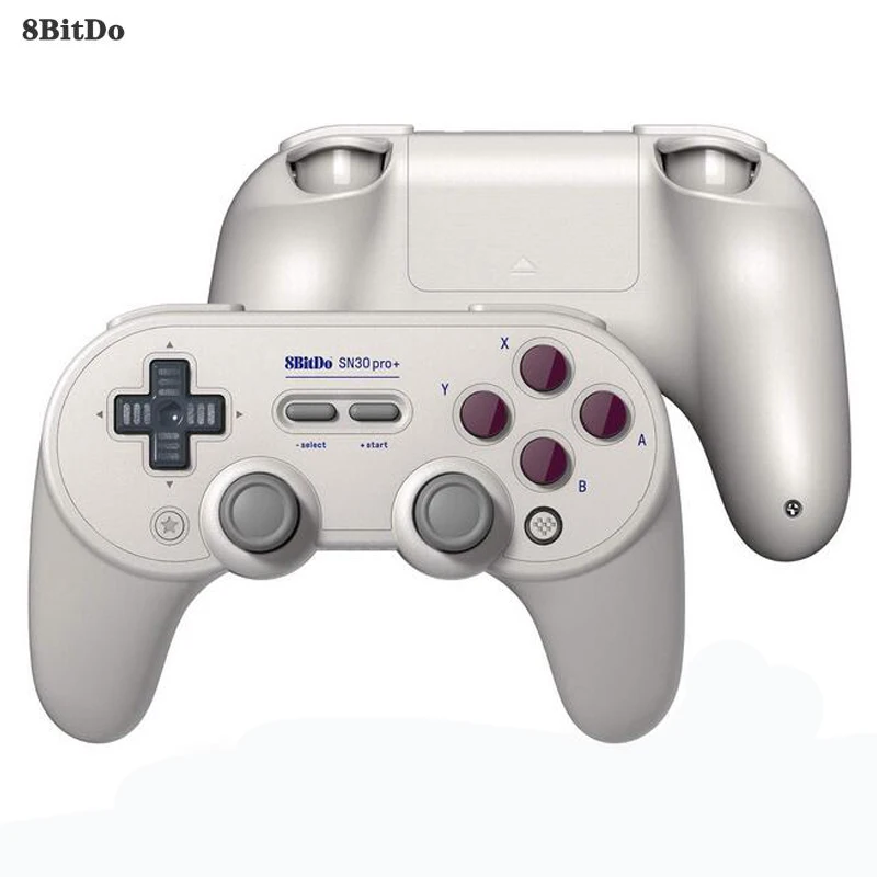 Белый WUIYBN 8Bitdo Sn30 Pro+ геймпад беспроводной джойстик Bluetooth игровой контроллер для nintendo Switch PC macOS Android - Цвет: Белый