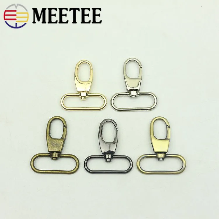 

5/10pcs 32/38mm Dog Collar Metal Buckles Handbags Strap Clasp Snap Bag Buckle Hanger Lobster Hooks DIY Hardware Accessories