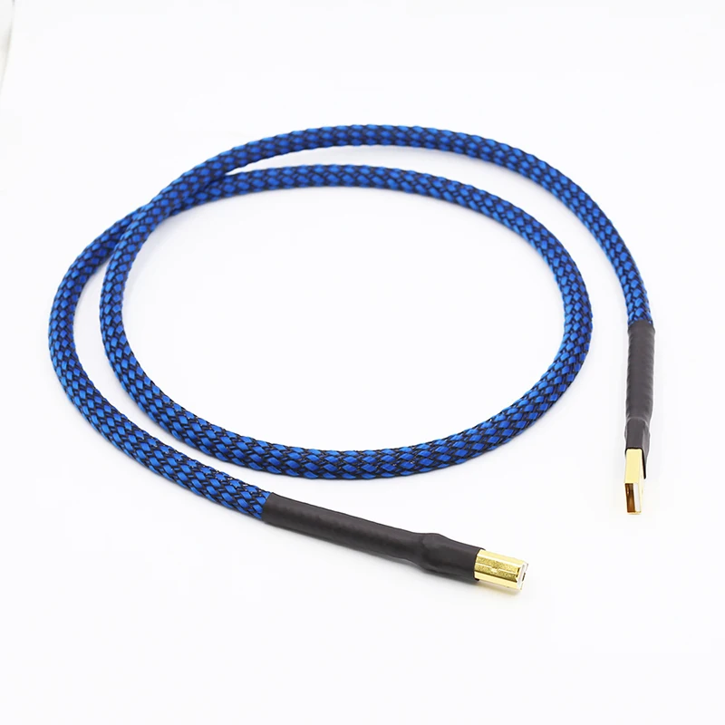 5N OCC медный hi-end USB-кабель типа A для B Hifi кабель передачи данных DAC с бесплатной