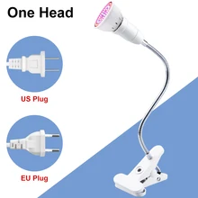 Светодиодный светильник для выращивания, полный спектр, E27, светодиодная лампа для выращивания растений, лампа для внутреннего теплицы, фитолампа, гидропонный светодиодный светильник Fito, штепсельная вилка стандарта США и ЕС