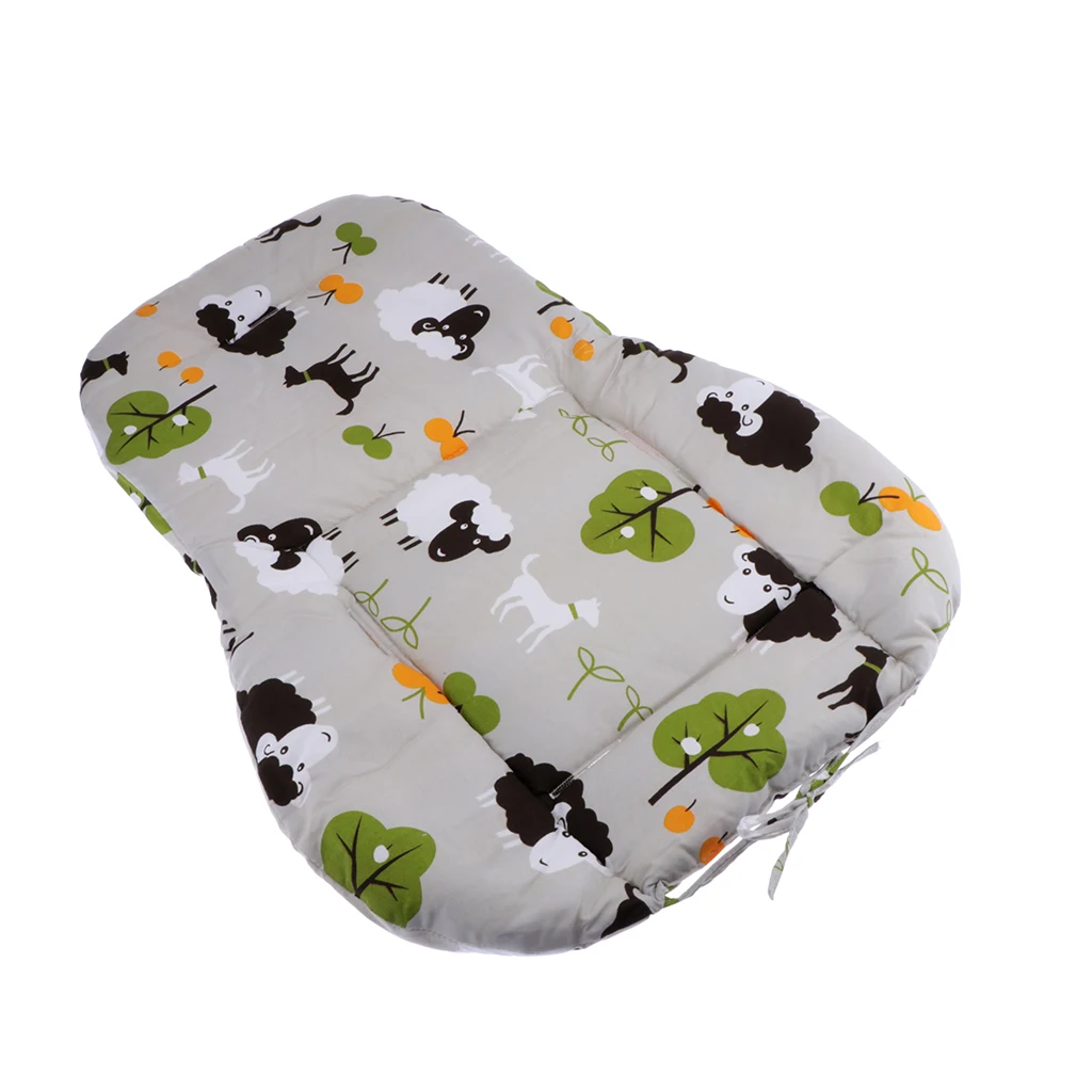 High Chair Pad, Baby Stroller Highchair Seat Cushion Protector Film Breathable Pad (Cute Animal Pattern)