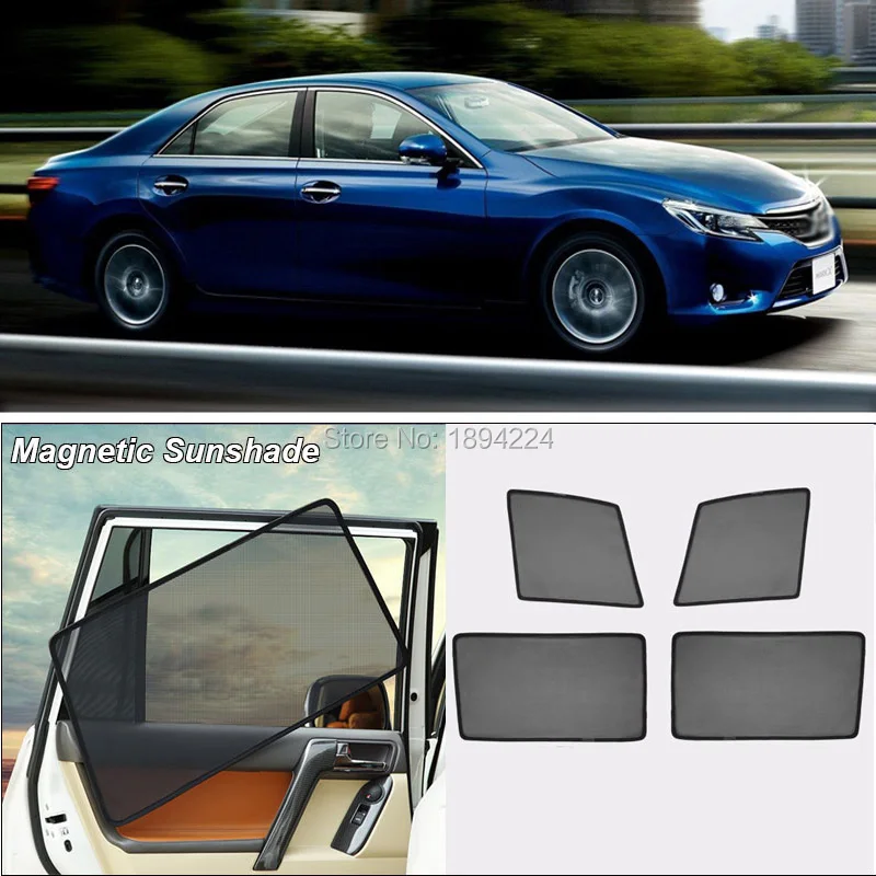 Автомобильный полноразмерный Магнитный солнцезащитный козырек для Toyota Reiz 2011 |