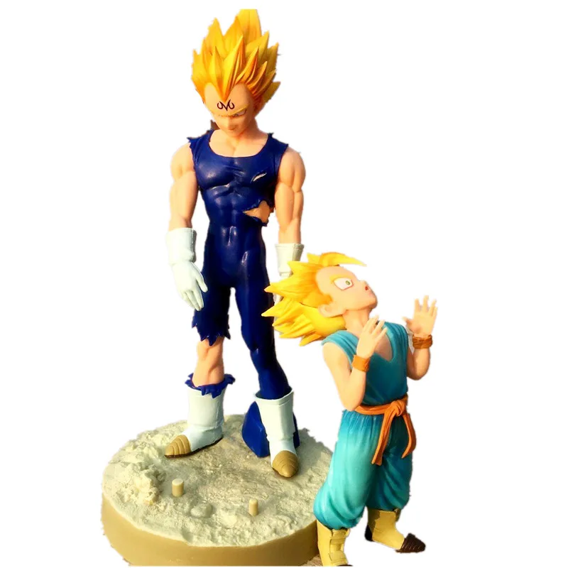 Dragon Ball Супер Saiyan люди магии Вегета плавки родитель-ребенок прощание DS сцена гаражный комплект