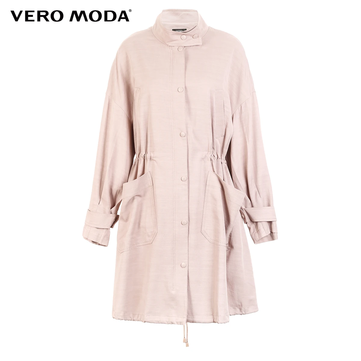 Vero Moda Тренч с короткими рукавами и кулиской | 319121529