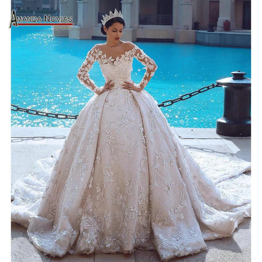 Ball Gown Wedding Dress 2020 Scoop Lace 