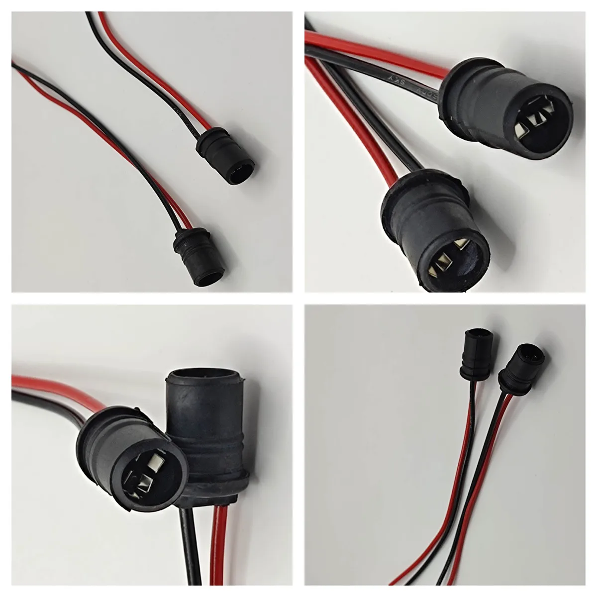 

1PCS T10 W5W Car Wedge Light Bulb Socket Rubber Light Bulb Socket Lamp Holder Connector For Car Truck Boat