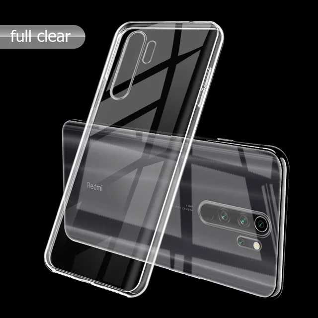 Full Clear Для Xiao mi Red mi Note 8 Pro Чехол с лазерным покрытием из ТПУ мягкий прозрачный чехол Xio mi для Xiao mi Red mi Note 8 Note8 Pro mi Note8pro NOTE 8T - Цвет: Full Clear