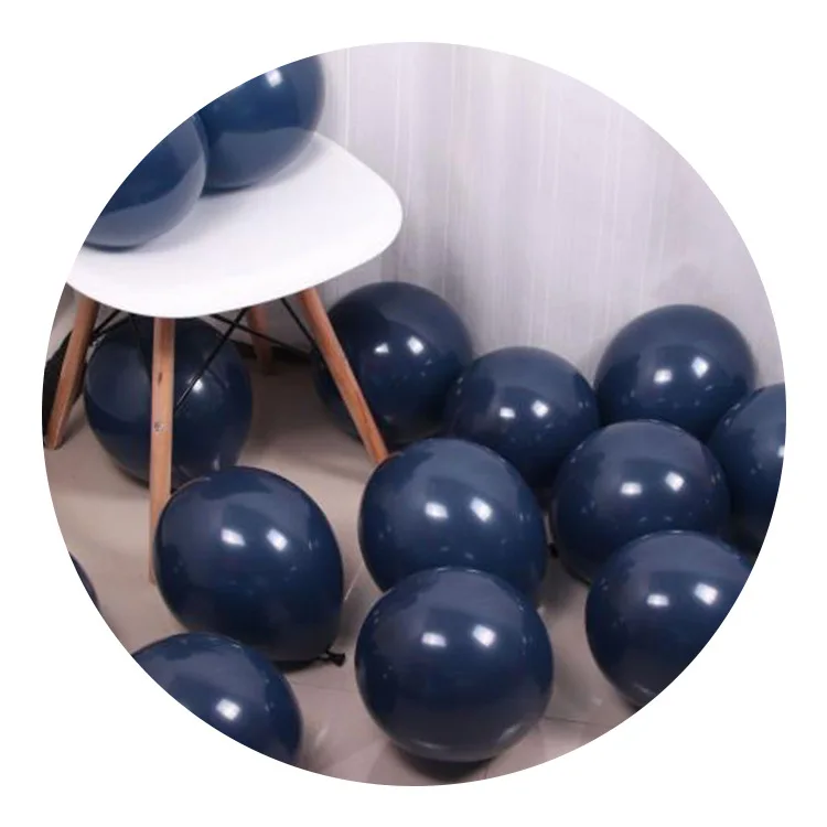 100 шт глубокий сапфир синий латекс воздушные шары рождественские украшения для домашней вечеринки на день рождения украшения для взрослых новогодний декор