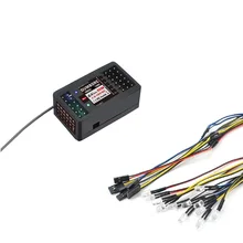 2.4Ghz 6CH X6DC alıcısı ile LED ışık için X4 X5 X6 verici RC araba/tekne