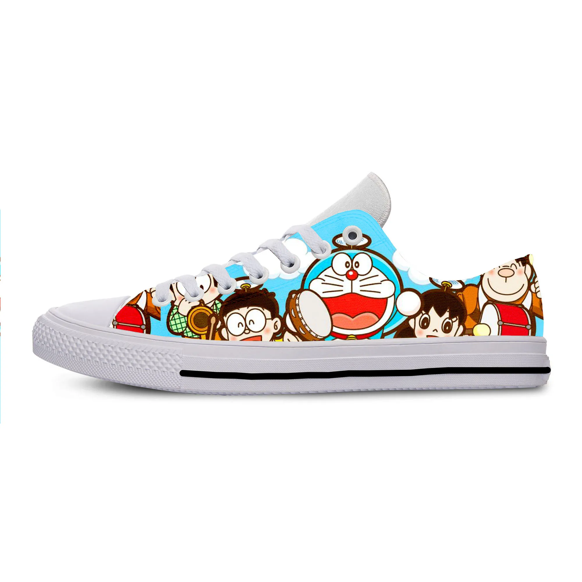 Популярные модные кроссовки Doraemon Nobita Nobi Shizuka, Женская Легкая удобная спортивная обувь для прогулок