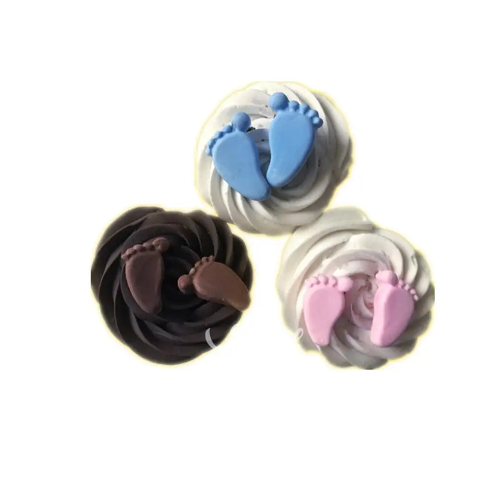 6 изготовленные на станке с маленькими ножками силиконовая форма для шоколада