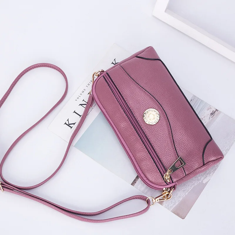 2020 New Fashion Simple Bag Korean Mini Shell Ms. Mobile Phone Change Single Shoulder Diagonal Handle Handbag Luxury | Багаж и сумки