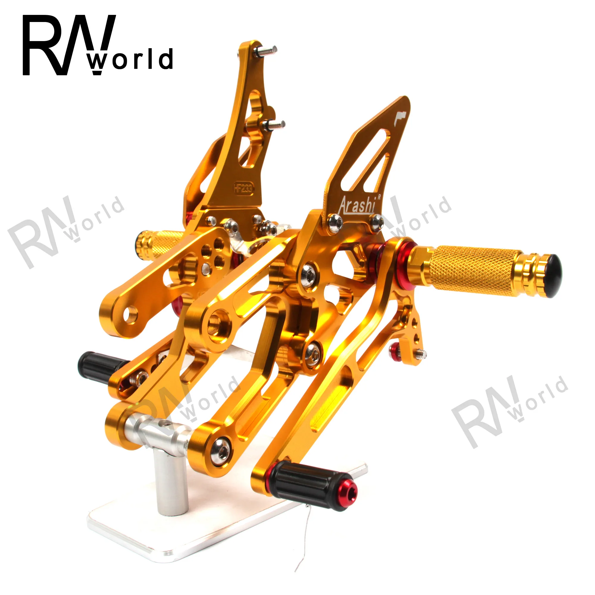 Для HONDA CBR600RR Мотоцикл CNC регулируемый задний комплект Rearsets подставка для ног CBR 600RR