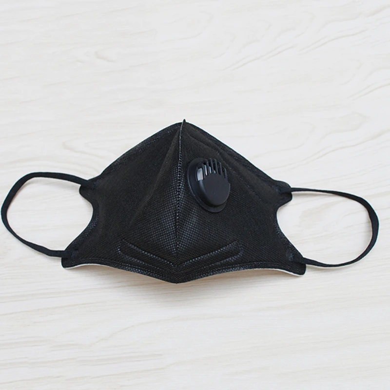 1 шт. хлопок PM2.5 анти дымовая Маска дыхательный клапан Анти-пыль маска Активированный уголь маска Защита лица аксессуары для одежды