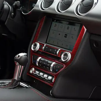 

1 * Cover Trim ,Sticker Control CD Panel For Ford Mustang 2015-2019 Car