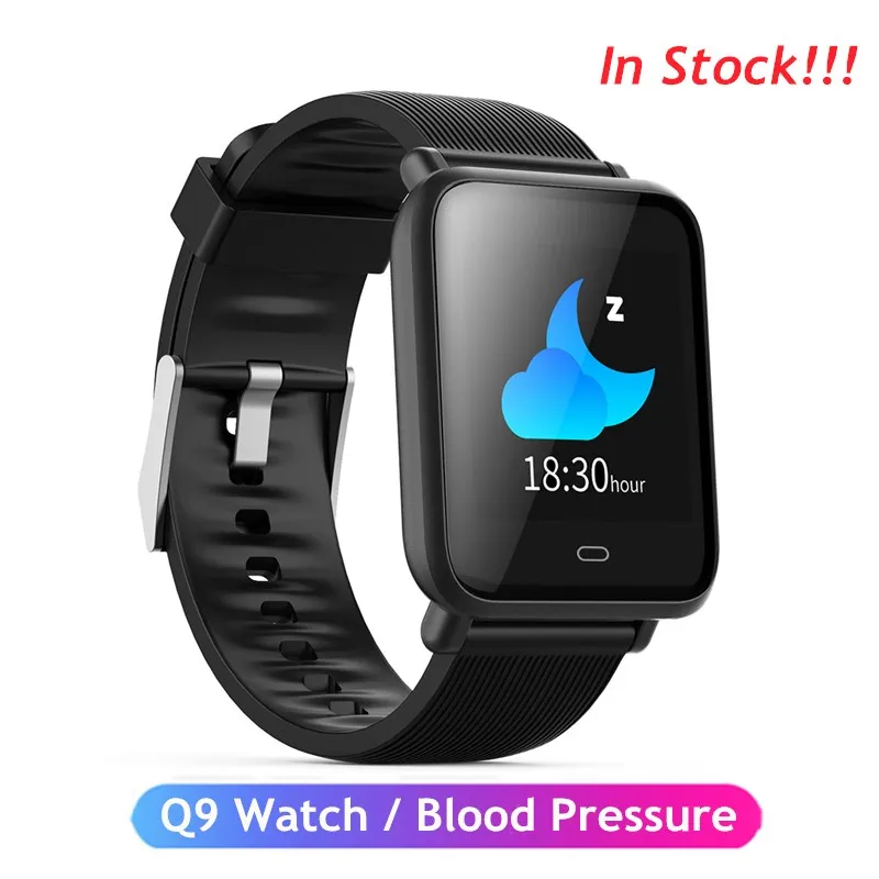 Q9 Colorful Screen Waterproof Sports Smart Watch for Android / iOS with Heart Rate Monitor Blood Pressure Functions | Электроника