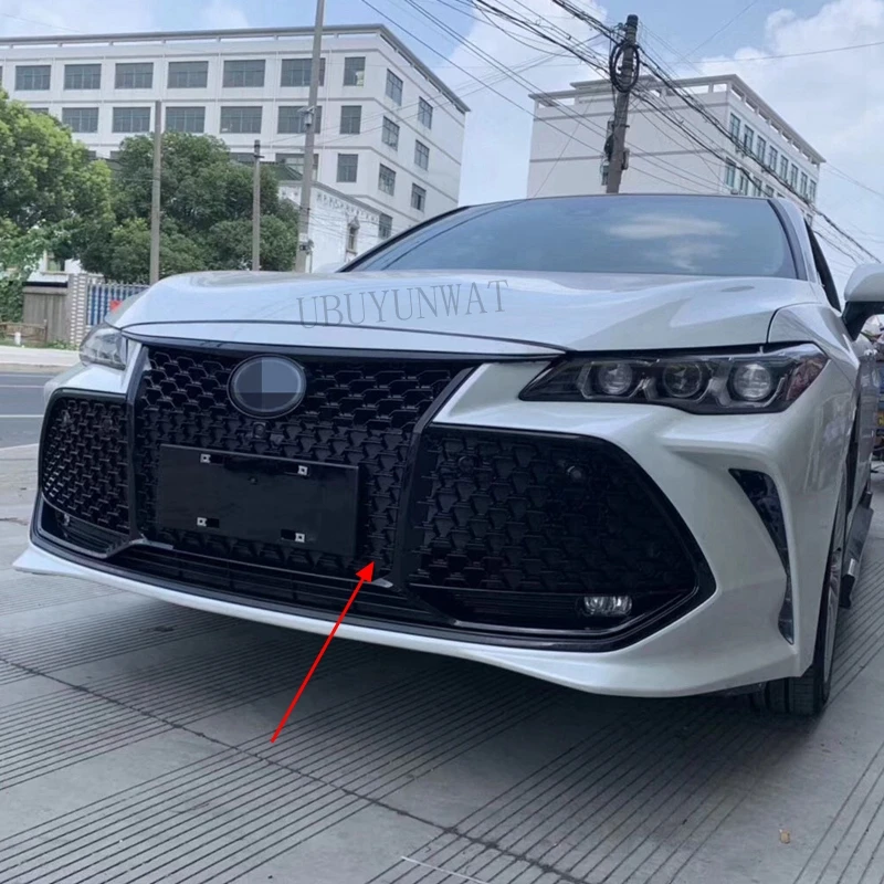 

Fit For Toyota Avalon 2019 High Quality Car ABS Front Grill Vent Hole Cover Avenir Front Grille
