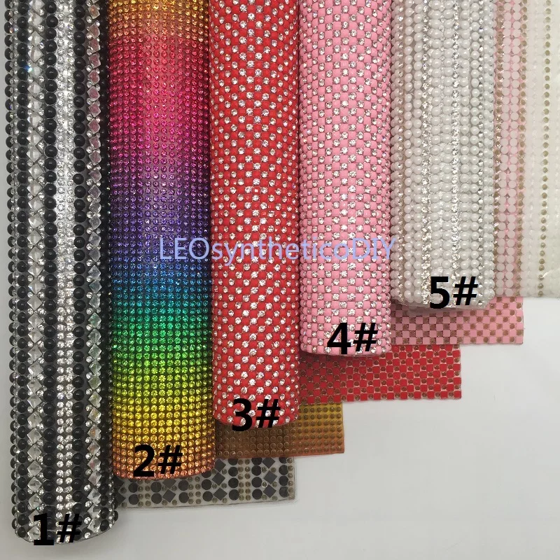 1 шт. 20X22 см алмазные блестящие листы для изготовления луков LEOsyntheticoDIY 2S13B