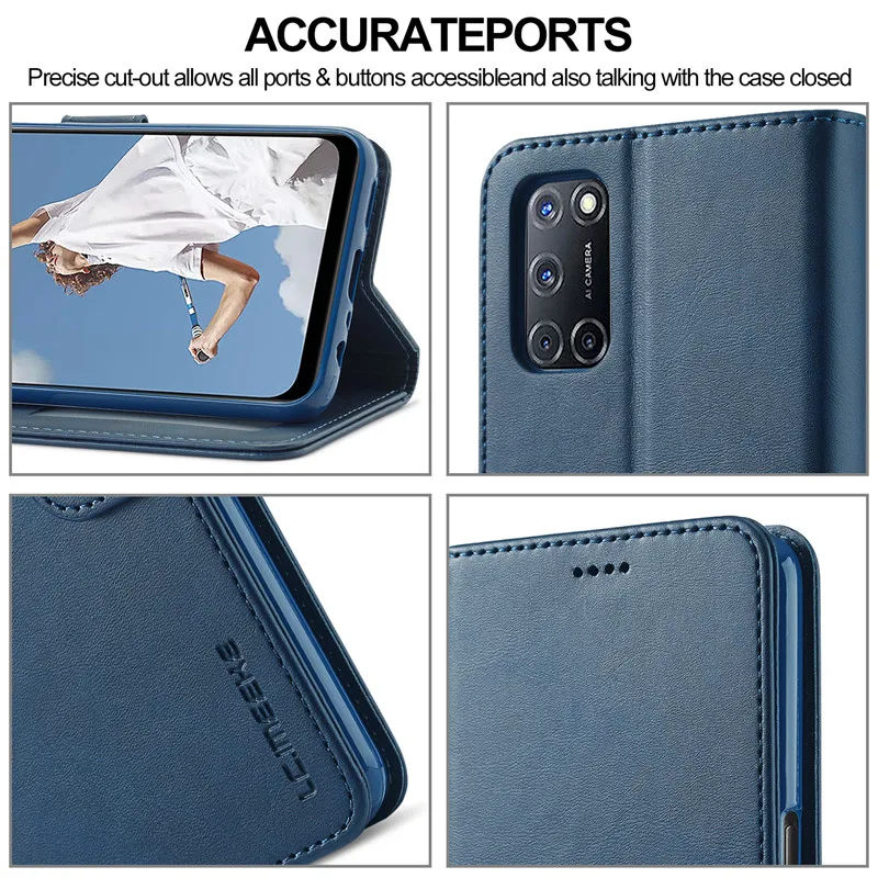 Case For OPPO Reno5 Case Leather Wallet Luxury Cover OPPO Reno 5 Phone Case Flip Cover For OPPO Reno5 Pro Cover Stand Card Slot oppo phone back cover