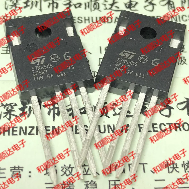 5 шт./лот 57N65M5 STW57N65M5 в 247-4
