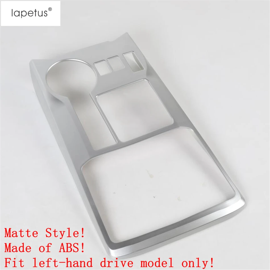 Silver Lapetus аксессуары подходят для Toyota 4runner 2010- ABS центральный Управление Шестерни коробка переключения Панель литья крышка комплект отделкой цельнокроеное платье - Название цвета: Silver