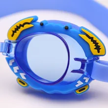 Набор детских плавательные очки высокой четкости, водонепроницаемые, противотуманные, для мальчиков и девочек, с рисунком, большая оправа, очки для плавания, для детей, Teenag