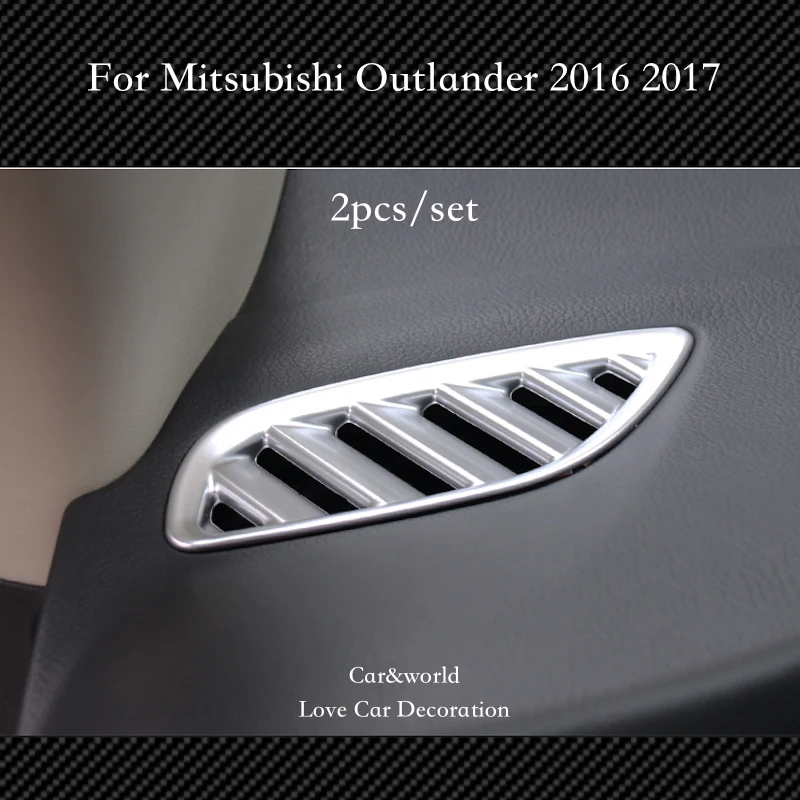 Аксессуары для 2013 2020 Mitsubishi Outlander маленькая крышка выпускного отверстия