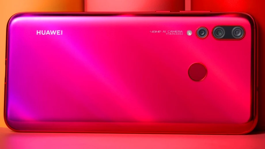 HUAWEI Nova 4, мобильный телефон, 6,4 дюймов, 6 ГБ, 128 ГБ, Kirin 970, четыре ядра, отпечаток пальца, разблокировка лица, GPU Turbo, 4* AI камеры