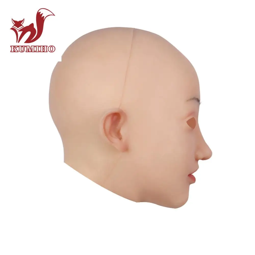KUMIHO Elsa Style High Quality Silicone hand-made Mask made for Transgender Drag Queen or for Cosplay Stage Performance