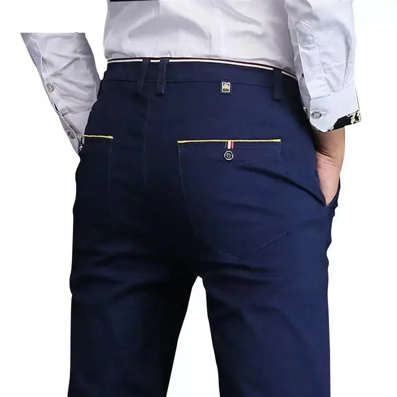Casual Pants Men's Classic Business Office Trousers