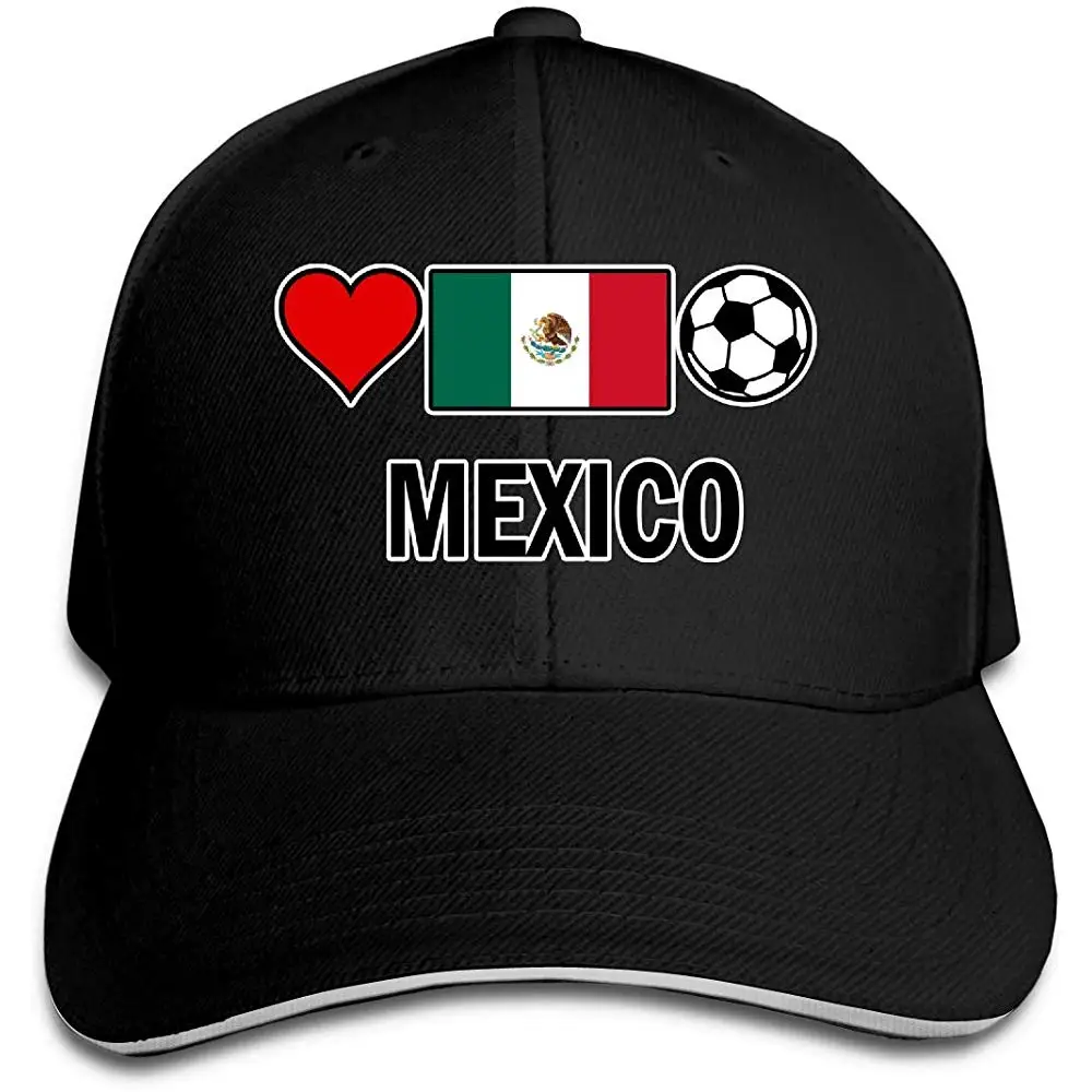 Мехико Футбол-1 Классическая унисекс хип-хоп кепка бейсболка