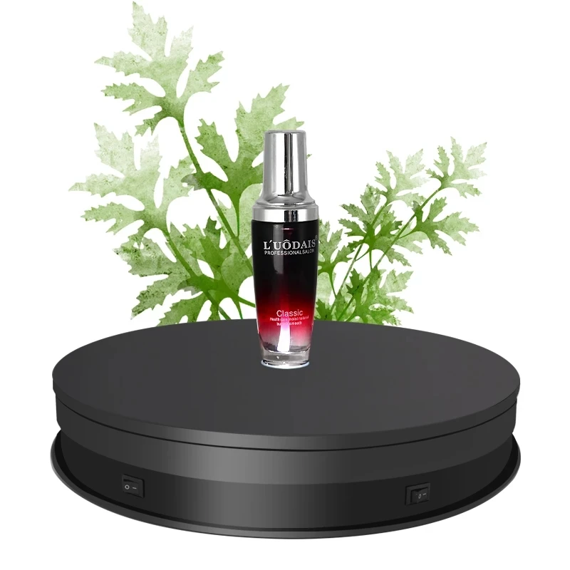 20/30Cm Ruota Il Banco Di Mostra Tavola Rotante Elettrica A 360 ° 20 ~ 25Kg Carico Silenzioso Studio Di Tiro Base Girevole Giradischi Fotografia