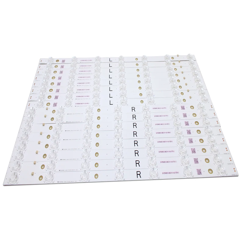 

100%New 48pcs/set LED backlight strip Array for tx-55dx600e TB5509M M30900 16V0 E74739 EX-55S0VE04-2Z543-0-I-631-0489-1