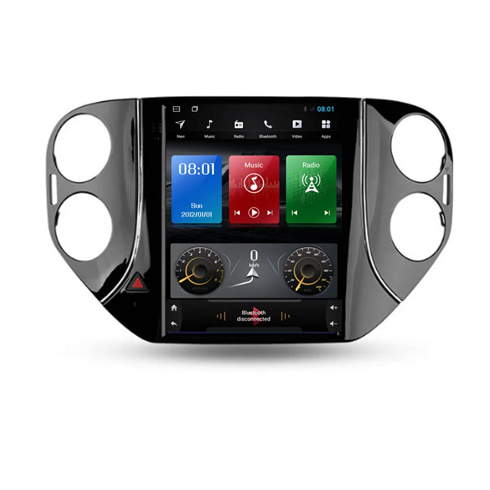 4G LTE Android 10 0 для Volkswagen Tiguan 1 NF 2007 2016 мультимедийный стереопроигрыватель Tesla типа