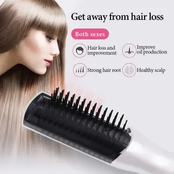 

2 In 1 Electric Infrared Laser Hair Growth Comb Massage Equipment Hair Growth Care Treatment Hair Brush Anti Hair Loss Therapy