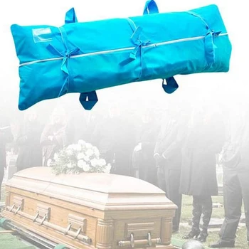 

Anticorrosive Cadaver Bags Body Bag Prop Portable Polyethylene Cadaver Disaster Halloween Decoration Leak-Proof Non-Woven Fabric