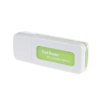 

Protable USB 2.0 4 in 1 Memory Multi Card Reader for TF T-Flash M2 Card SY