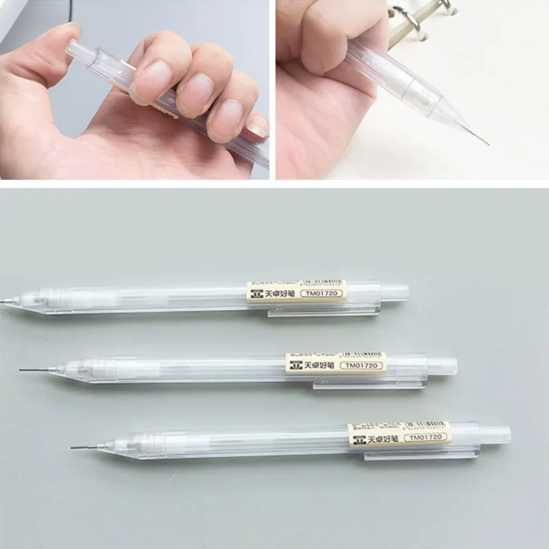 Automatic Pencils Matte Plastic Students School Drawing 0.5MM Cute Mechanical Writing Tool Stationery Children Kawaii