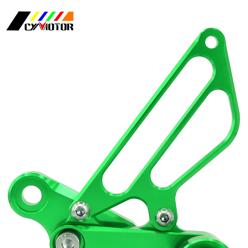 Мотоцикл с ЧПУ Регулируемые подножки для KAWASAKI ZX6R ZX-6R ZX 6R 2009 2010 2011 2012 2013 09, 10, 11, 12, 13, 14 лет