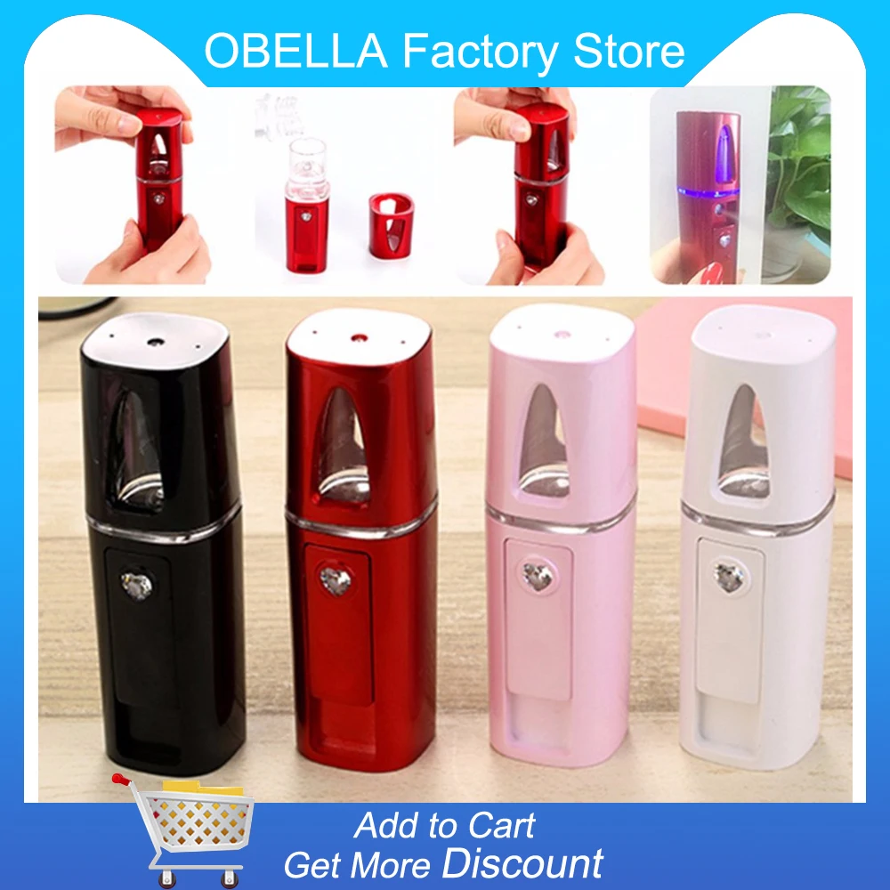 

USB Nano Mist Sprayer Face Skin Care Tools Moisturizing Skin Care Face Spray Beauty Instruments Device Facial Steamers Portable