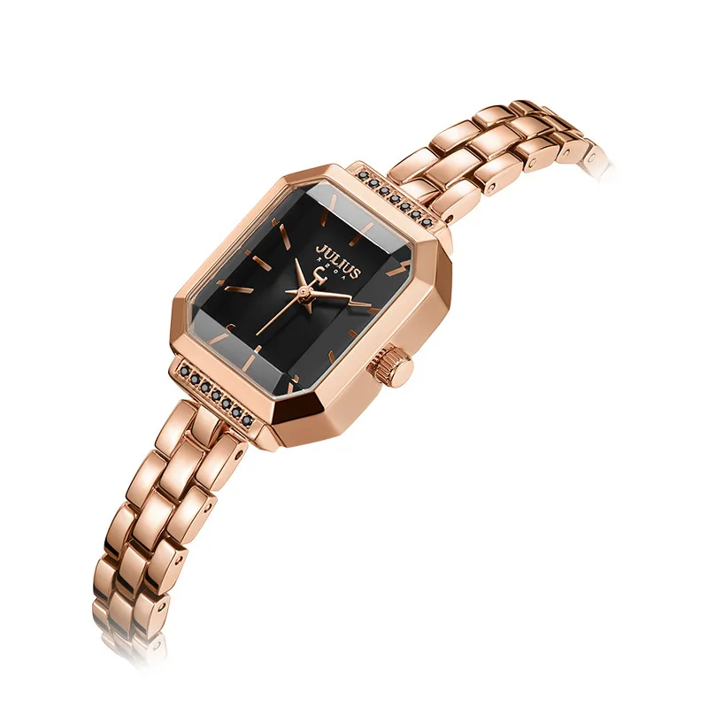 

Julius Flagship Store Korean-style Retro Square Bracelet Watch Fashion Waterproof Quartz Watch Women's Ja-1064